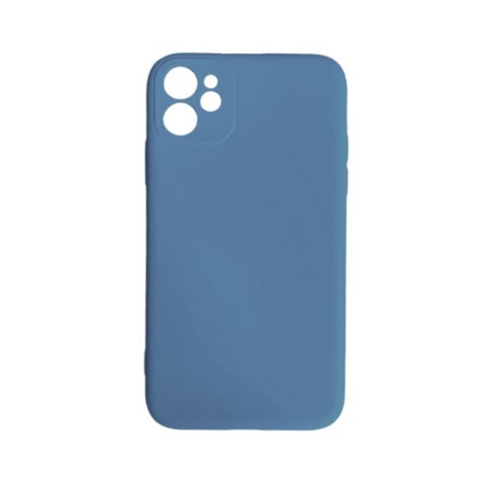 Capa de Silicone Mole para Apple iPhone 11 Azul